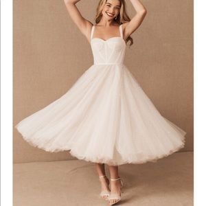 BHLDN wedding dress By Waters Lynette Gown - Ivory